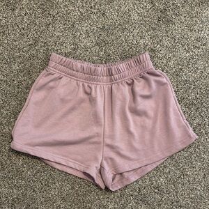SHEIN Mauve Athletic Shorts